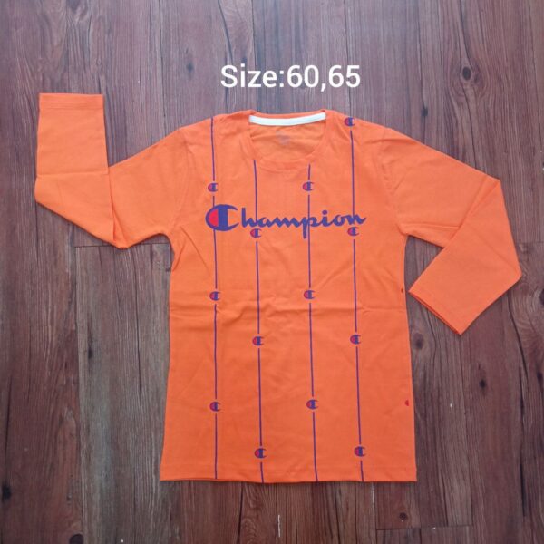 بلوز دخترانه و پسرانه آستین بلند چاپی champion