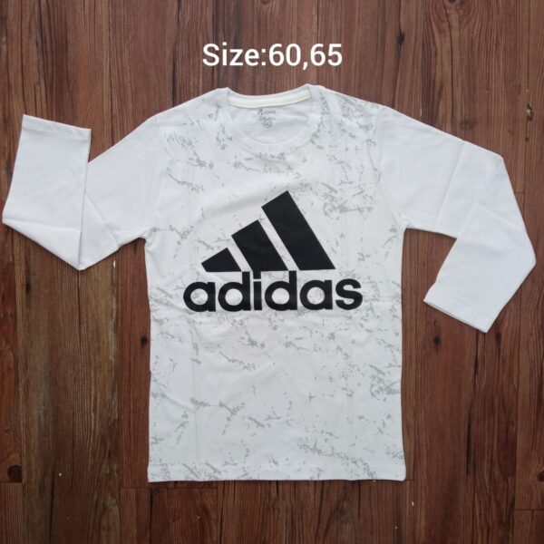 بلوز آستین بلند آدیداس سه خط دخترانه و پسرانه