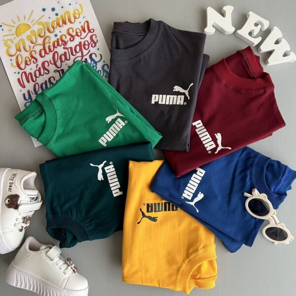 تیشرت لانگ پوما دخترانه و پسرانه