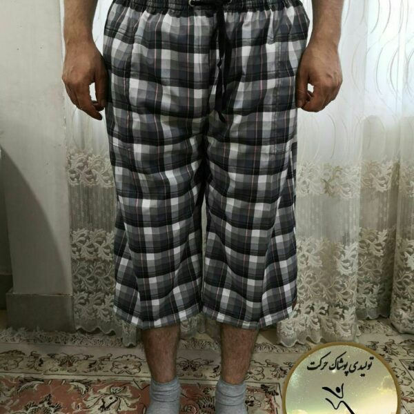شلوارک تو خونه ای جیبدار اسپرت مردانه - زنانه ـ دخترانه و پسرانه، نخی