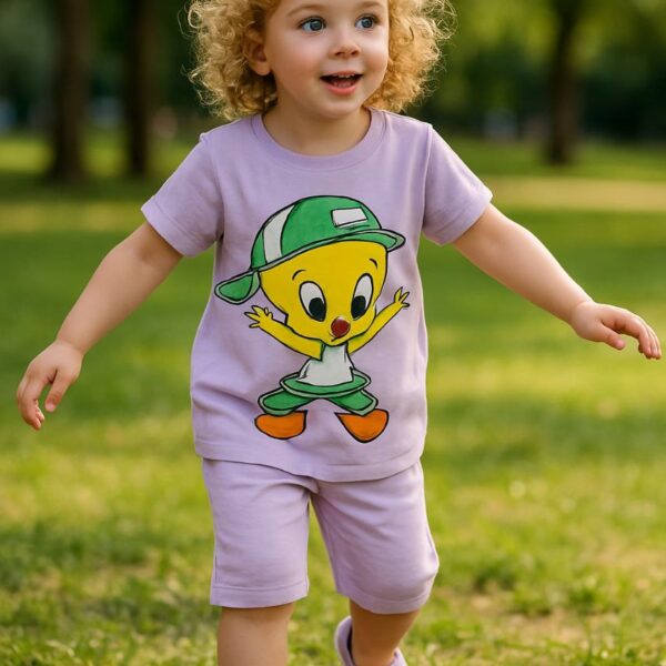 تیشرت و شلوارک بچه گانه توئیتی