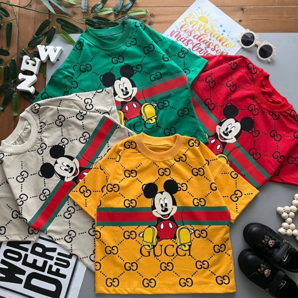 تیشرت میکی موس گوجی کودک و نوجوان