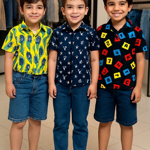 تیشرت نخی خارجی هاوایی بچگانه