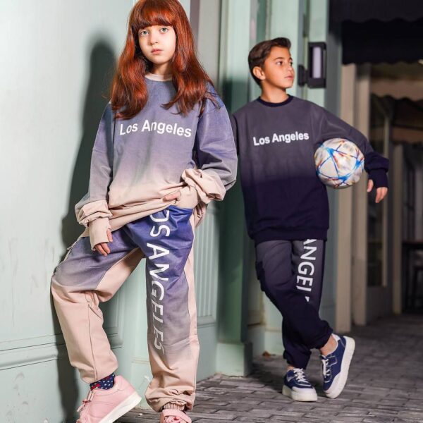 بلوز و شلوار دخترانه و پسرانه لس آنجلس