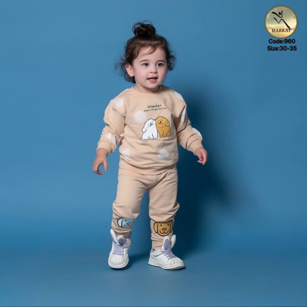 ست بلوز و شلوار بچگانه هاپوی مهربون