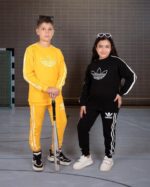 بلوز و شلوار اسپرت دخترانه و پسرانه آدیداس - Image 2