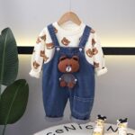 ست اوررجینال واررداتی بلوز و بیلر لی بچگانه - Image 2