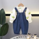 ست اوررجینال واررداتی بلوز و بیلر لی بچگانه - Image 5