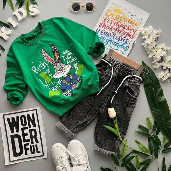 بلوز تک دخترانه و پسرانه خرگوش